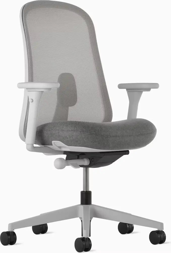 Lino Stackable Office Chair  Minimalist Design with Molded Polypropylene Shell