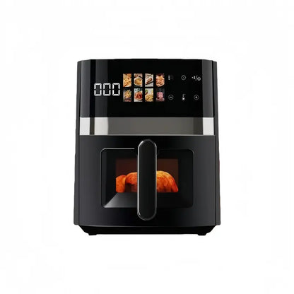6L Transparent-View Smart Air Fryer  Multifunctional Digital Kitchen Appliance