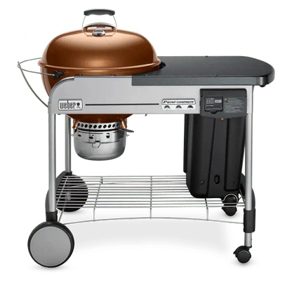 Performer Deluxe 22-Inch Charcoal Grill  Heavy-Duty Cooking Station