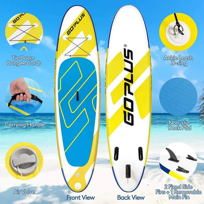10-Foot or 11-Foot Inflatable Stand-Up Paddle Board (SUP)