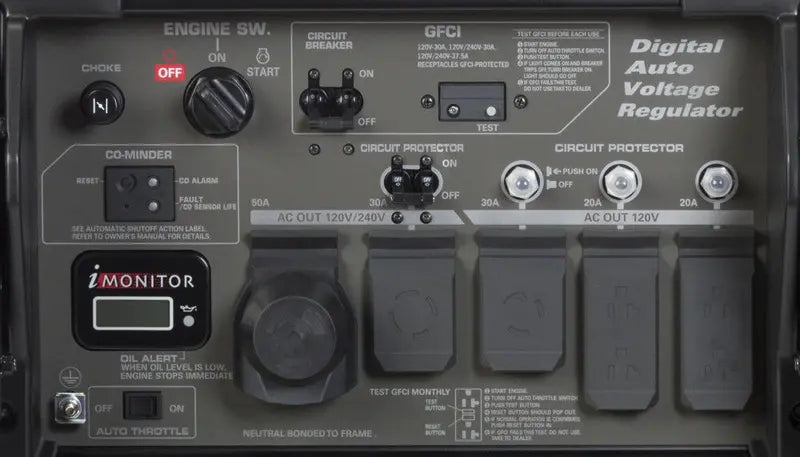Honda EB10000 Industrial Standby Generator  10,000W Output with CO-MINDER Technology