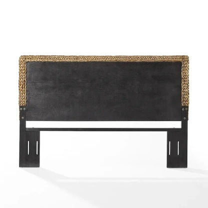 Crosley Edgewater Queen-Sized Upholstered Headboard — Coastal-Inspired Design with Clean Lines