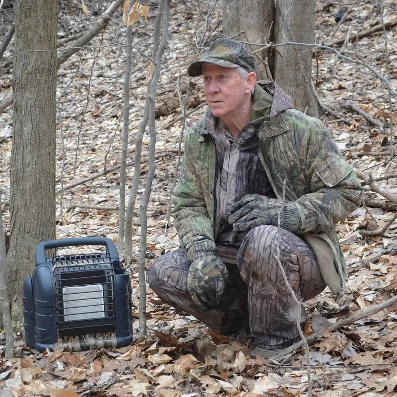 Mr. Heater MH12B Hunting Buddy Portable Propane Heater  12,000 BTU, Camo Finish