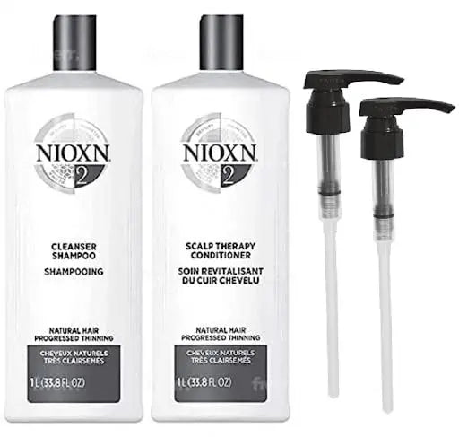Cleanser Shampoo & Scalp Therapy Conditioner 33.8 oz Pumps (System 2)