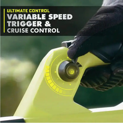Ryobi 40V HP Brushless Jet Fan Leaf Blower  190 MPH / 730 CFM, Cordless, Includes Two 4.0Ah Batteries & Charger