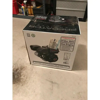 Predator 6.5 HP Horizontal Shaft Engine  212cc Reliable Power Source for Generators, Pumps, and Equipment