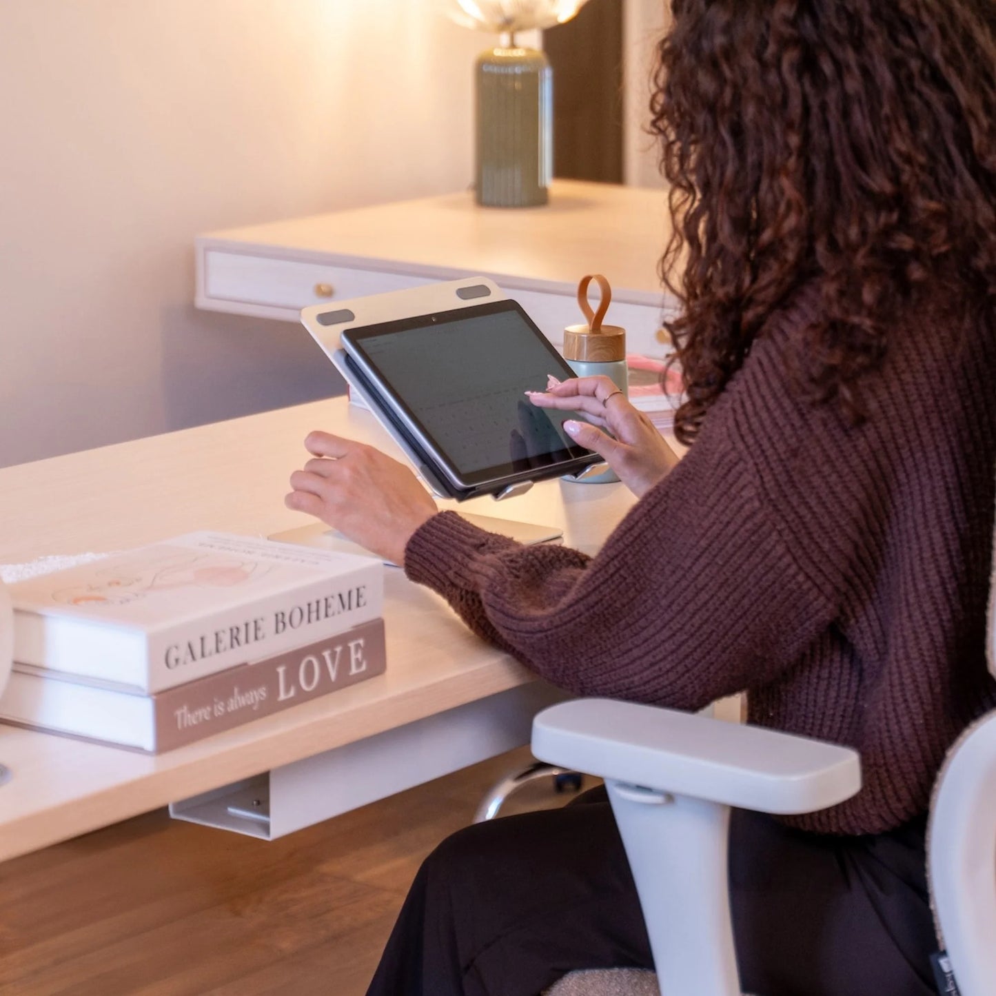 Réhausseur pour ordinateur portable en aluminium