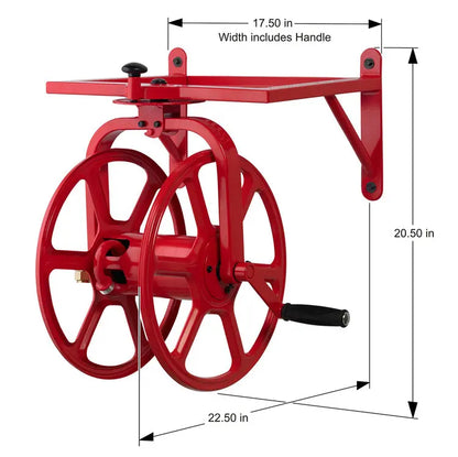 Liberty Garden Revolution Multi Directional Hose Reel, Steel