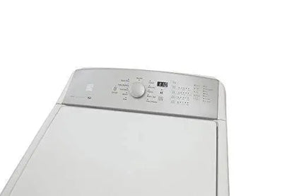 Top-Loading Washing Machine  Energy-Efficient White Laundry Appliance
