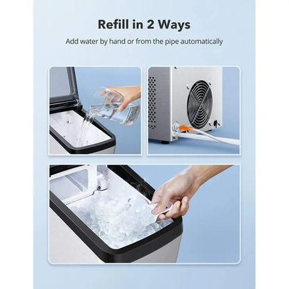 Taotronics Countertop Nugget Ice Maker  Sonic Ice Machine