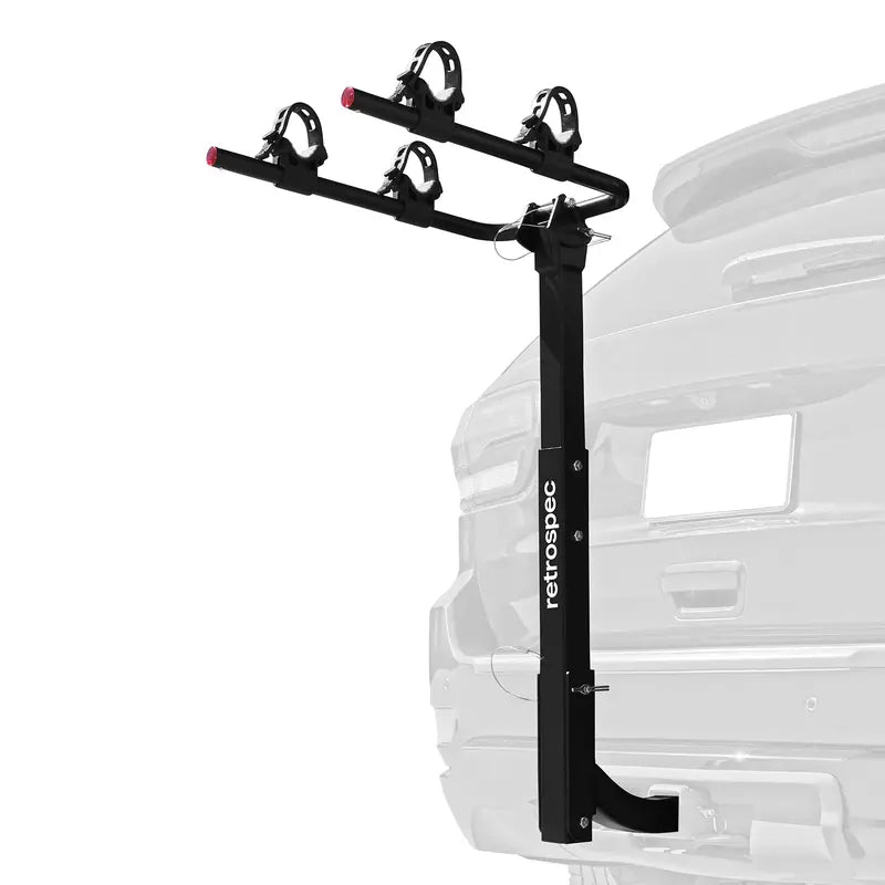 Retrospec Lenox 2-Bike Hitch Rack for Cars, Trucks &amp; SUVs  Fits 2-Inch Hitches, Secure &amp; Durable, 80lbs Capacity