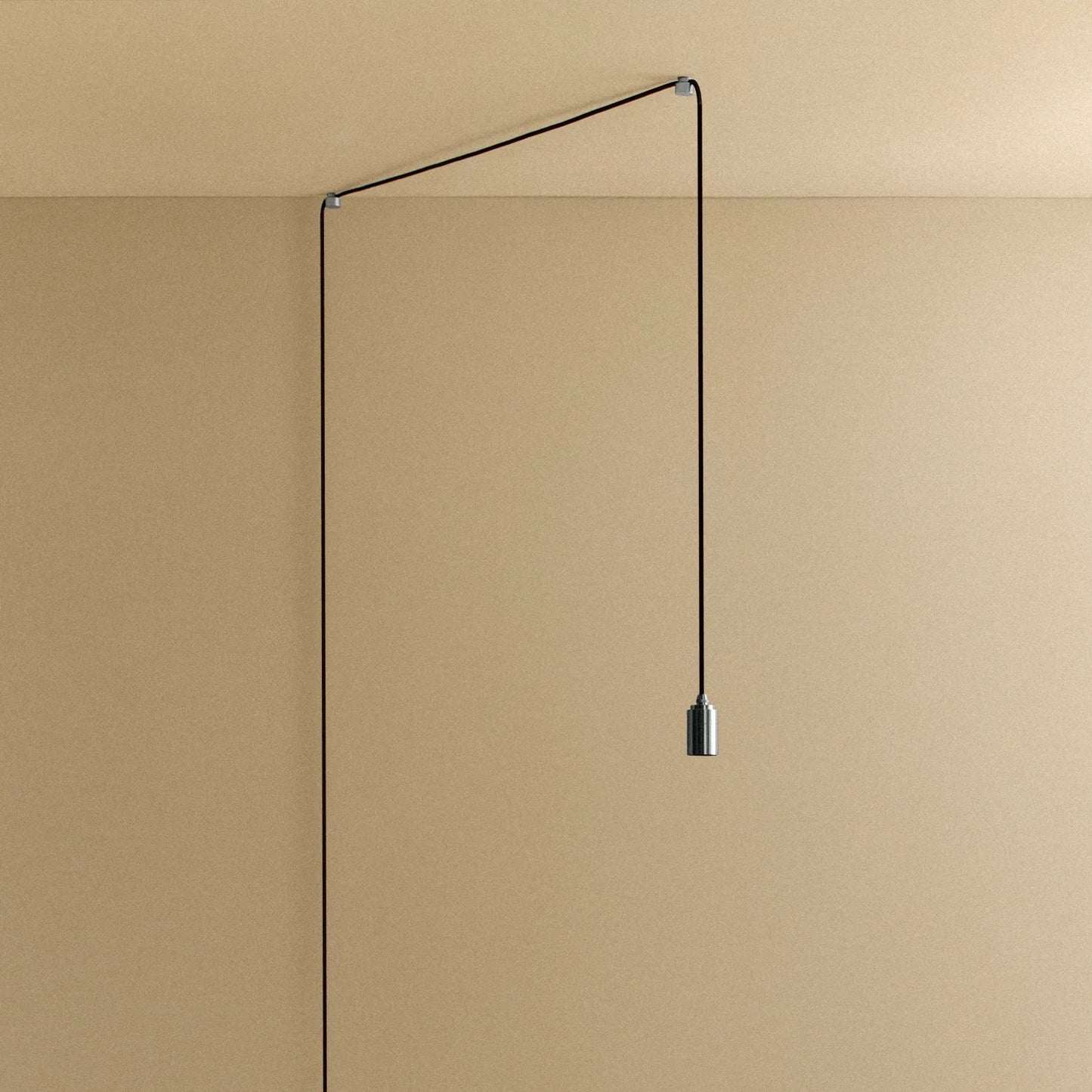 Plug-In Pendant in Stainless Steel