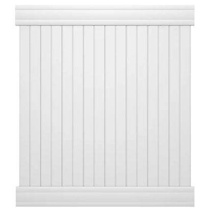 Pro Series Hudson 6×6 White Vinyl Privacy Fence Panel Kit