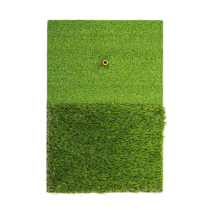 Dual-Surface Foldable Golf Practice Mat  Indoor/Outdoor Turf for Drills and Short Game