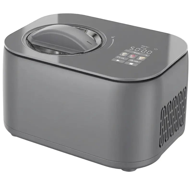 1-Pint Compressor-Based Ice Cream Maker  Digital Display, 3 Preset Programs