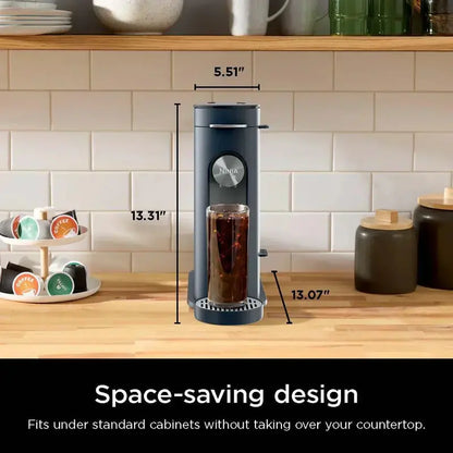 Ninja Single-Serve Coffee Maker  K-Cup and Grounds Compatible, Compact Design with Brew Flexibility