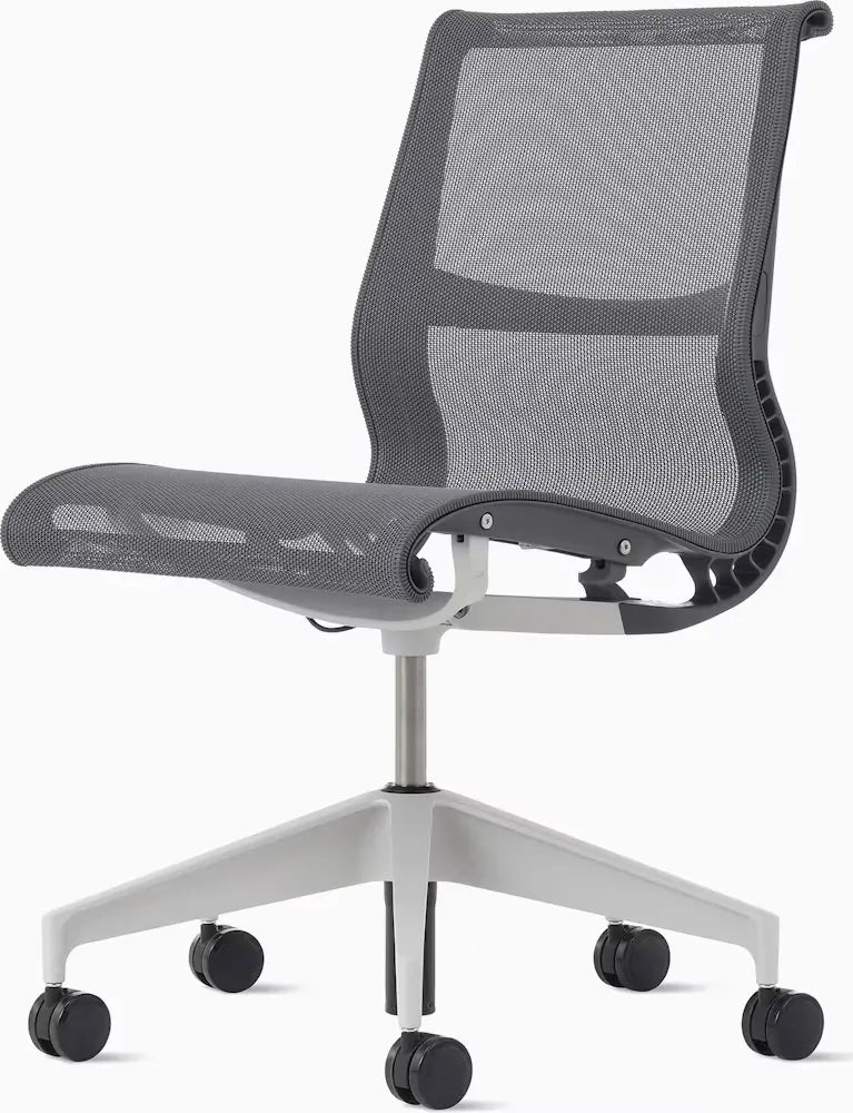 Setu Armless Ergonomic Office Chair