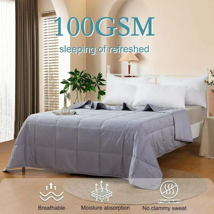 Lightweight Breathable Duvet Insert  Ideal for Warm Climates or Layered Bedding