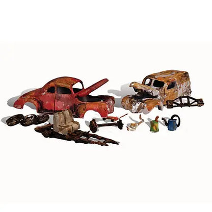 WOODLAND SCENICS AS5563 Junk Cars HO WOOU5563