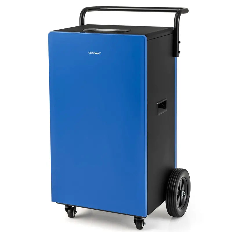 215-Pint Industrial Dehumidifier  Heavy-Duty Commercial Unit with Drain Hose & 24-Hour Timer