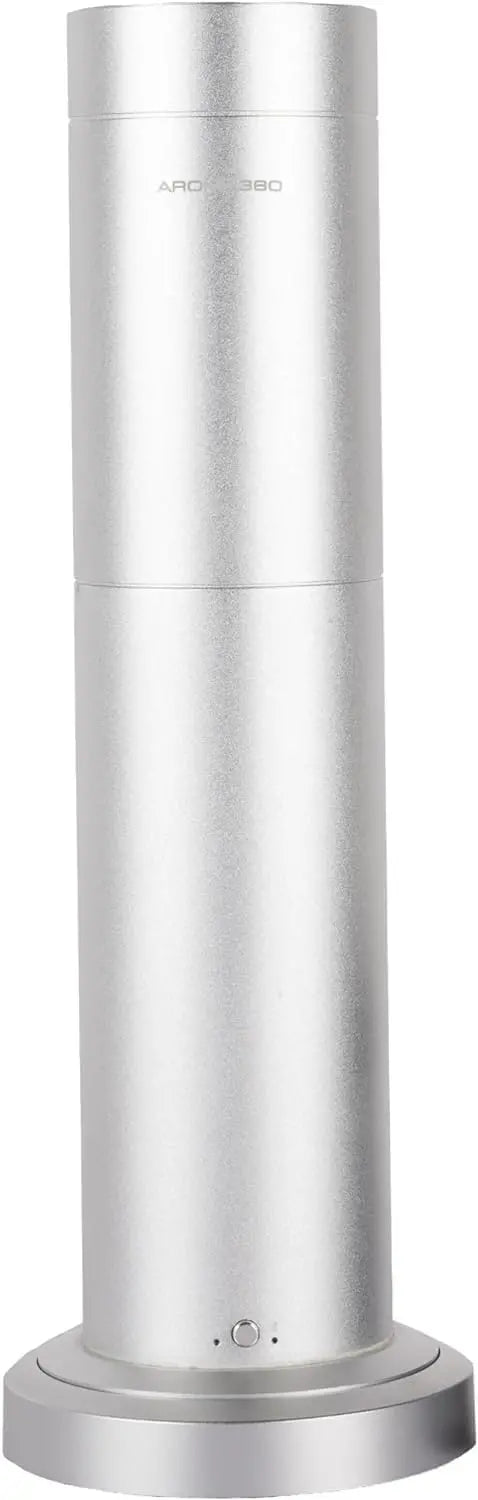 Wireless Pro Essential Oil Diffuser, 600 sq ft, Cordless Portable with Remote, Aromatherapy Scent, Midnight Black