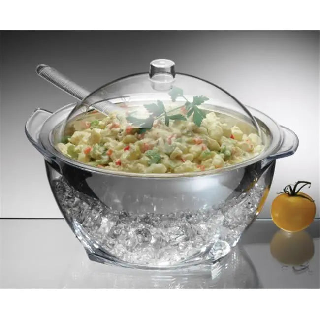 Prodyne Iced Salad with Acrylic Dome Lid Salad Servers  IC30