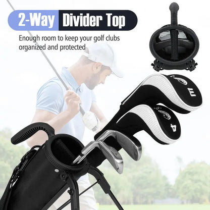Lightweight Stand Golf Bag Designed for Pitch-and-Putt Play