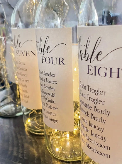 Custom Printable Wine Bottle Labels for Special Occasions