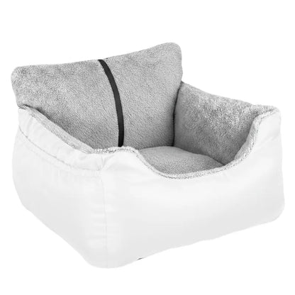 Lightweight 25-Lb Pet Booster Seat Designed for Front or Rear Vehicle Seating
