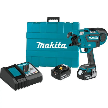 Makita 18V LXT Lithium-Ion Brushless Cordless Rebar Tying Tool Kit (5.0 Ah) XRT01TK