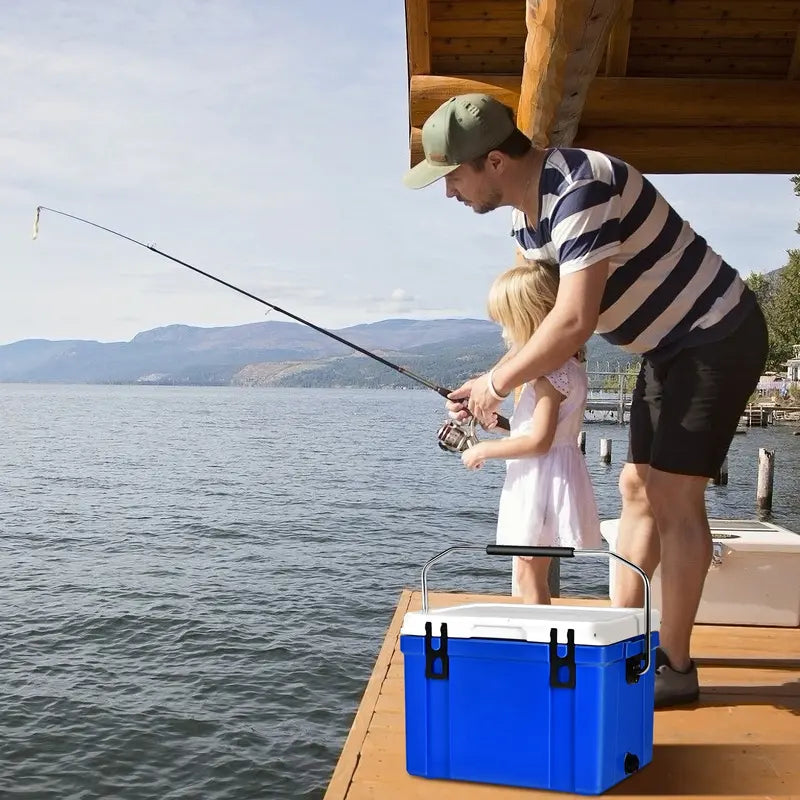 High-Performance Camping Cooler  26/58/79-Quart Options with 4-Day Ice Retention