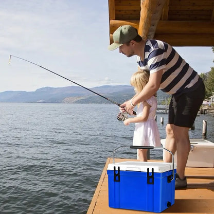 High-Performance Camping Cooler  26/58/79-Quart Options with 4-Day Ice Retention