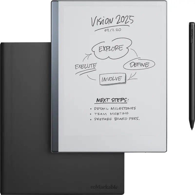 reMarkable Paper Tablet (10.3¡å) with Marker Plus &amp; Premium Leather Folio  Digital Note-Taking Device