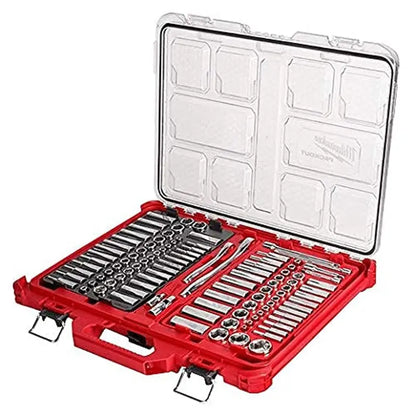 Milwaukee Ratchet & Socket Set 106PC 48-22-9486  Durable, Comprehensive Tool Kit