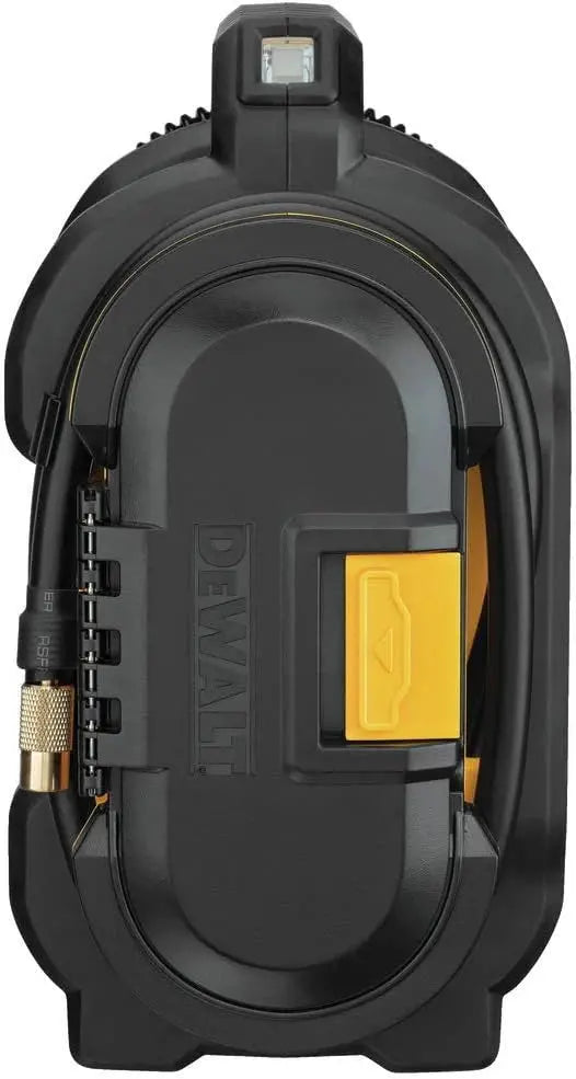 DEWALT DCC020IB 20V MAX Cordless Tire Inflator  Compact Design with Auto-Shutoff & LED Light (Bare Tool)