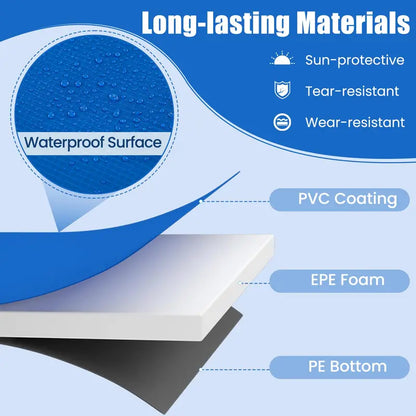 14-Foot Universal Round Trampoline Safety Pad  Waterproof Protective Cover