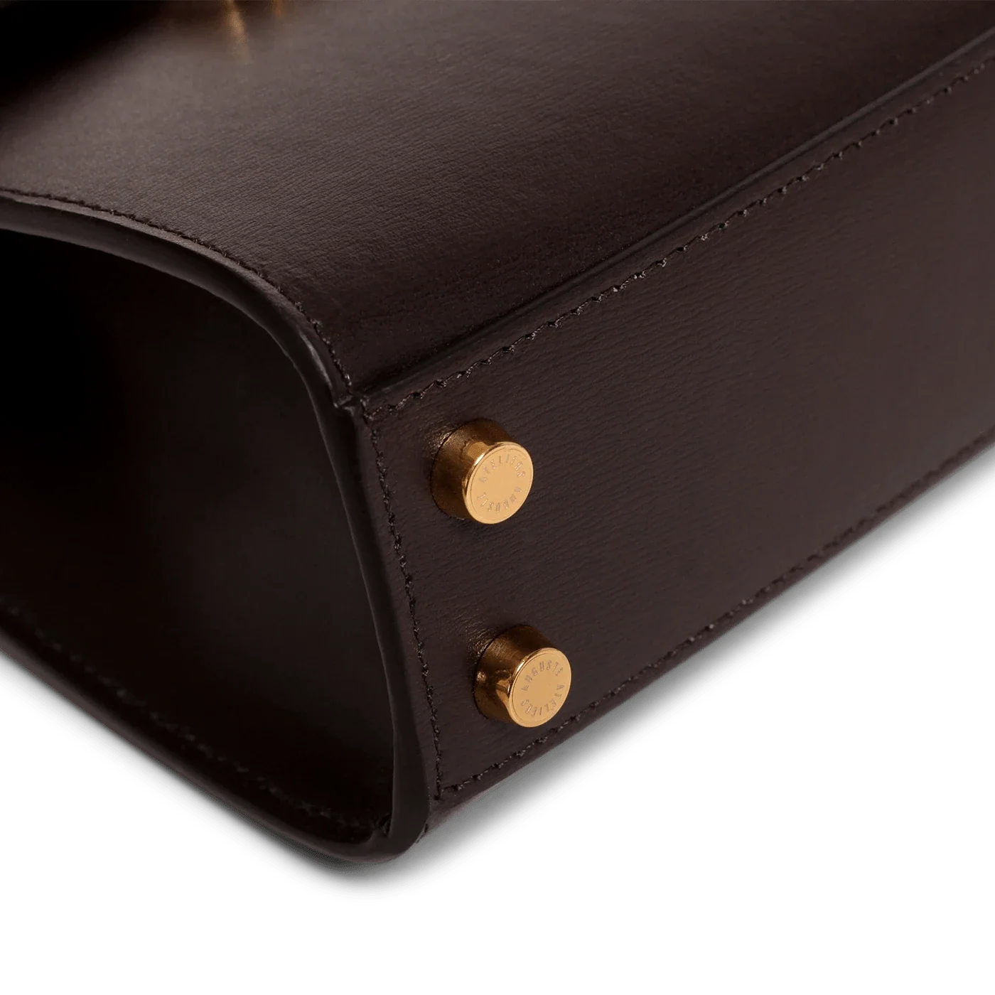 Mini Capucine - Cuir Box Chocolat