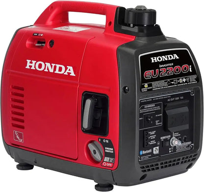 Honda EU2200i Portable Inverter Generator  2200-Watt Quiet Power with CO-Minder Safety Tech