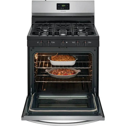 Frigidaire 30-Inch Stainless Steel Gas Cooktop  5-Burner Freestanding Range Hob (FCRG3052AS)