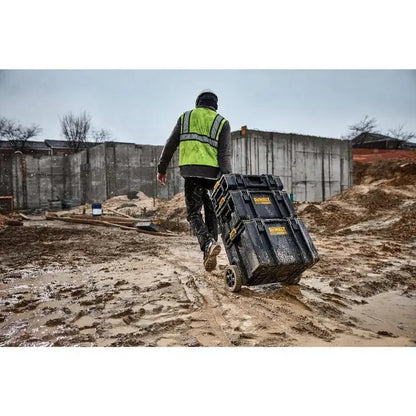 DEWALT ToughSystem 2.0 24″ Tower Tool Box System  3-Piece Modular Set (DWST60437)