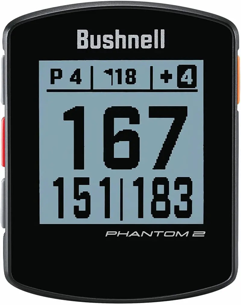 Bushnell Phantom 2 Golf GPS Rangefinder with PinSeeker Technology and Vibrating Feedback