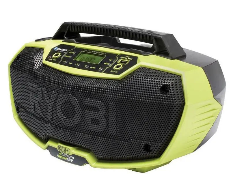 Ryobi One+ 18V P746 Radio with Dual Power & Bluetooth