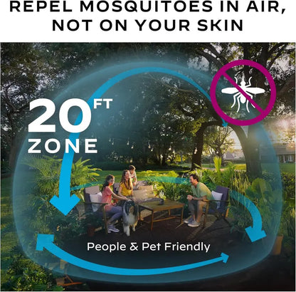 Thermacell DEET-Free Mosquito Repellent Refills, 20ft Protection, E-Series & Radius Compatible, 3-Pack