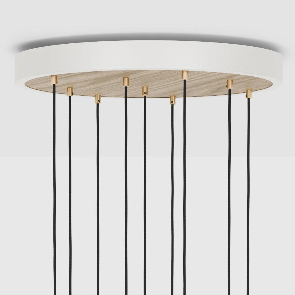 The Original Nine Pendant in Oak