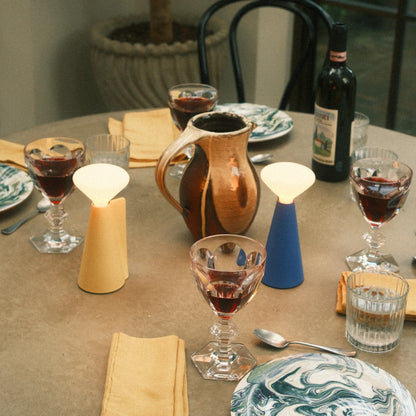 Mantle Portable Lamp in Azure Blue