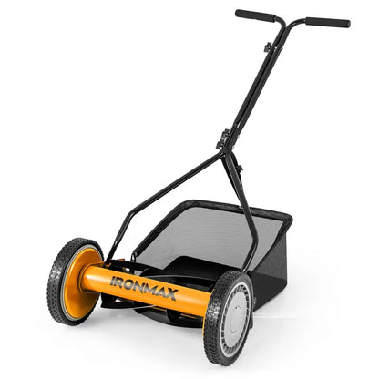 14-Inch Cordless Walk-Behind Grass Trimmer  5-Blade Precision Cutting System