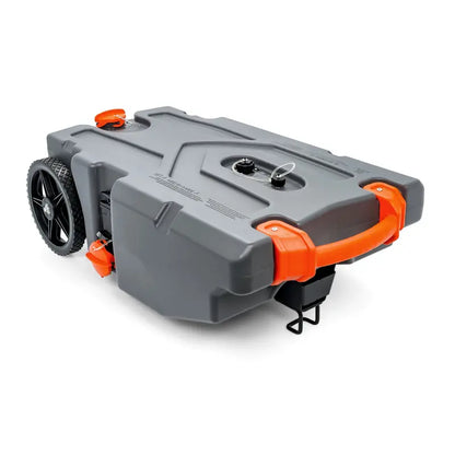 Camco Rhino 36-Gallon Portable RV Sewage Tank Kit  Includes Hose, Fittings, and Dual-Tank Set