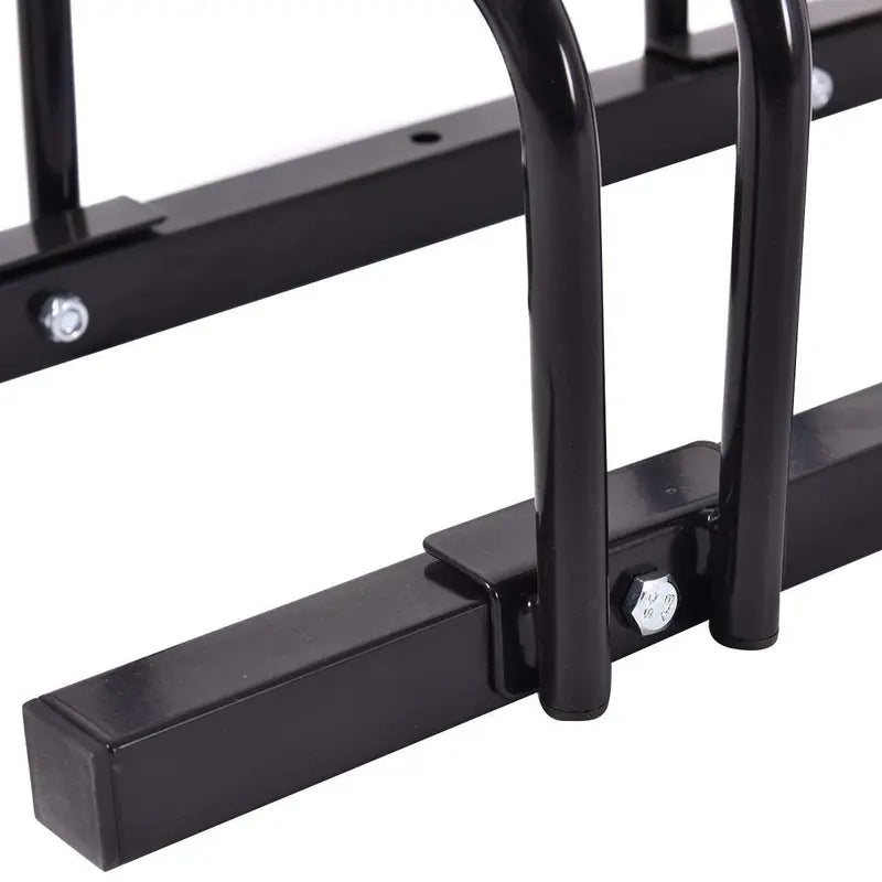 Freestanding Bike Parking Stand for Secure Home or Garage Bicycle Storage