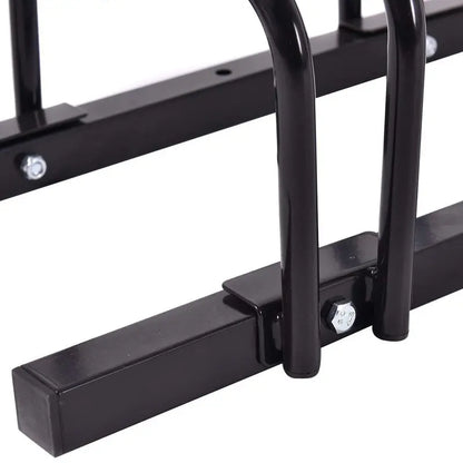Freestanding Bike Parking Stand for Secure Home or Garage Bicycle Storage