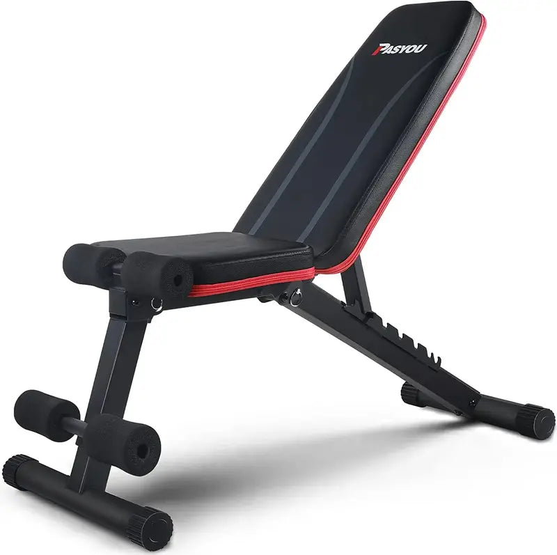 Full-Body Adjustable Weight Bench  Multi-Position Workout Station for Home Gyms